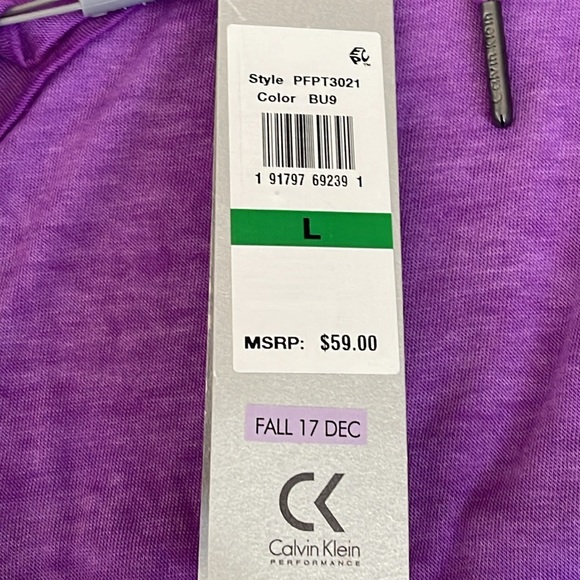 NWT - CALVIN KLEIN - Performance Top (L) - Picture 12 of 12